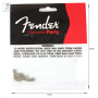 Набір гвинтів для сідел FENDER BASS BRIDGE SADDLE SCREWS