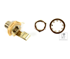 Гнездо для гитары FENDER 1/4" 2-CONDUCTOR GUITAR OUTPUT JACK WITH MOUNTING HARDWARE