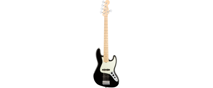 FENDER AMERICAN PROFESSIONAL JAZZ BASS V MN BLACK Бас-гітара