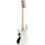 Бас-гитара SQUIER by FENDER CONTEMPORARY ACTIVE J-BASS HH MN FLAT WHITE