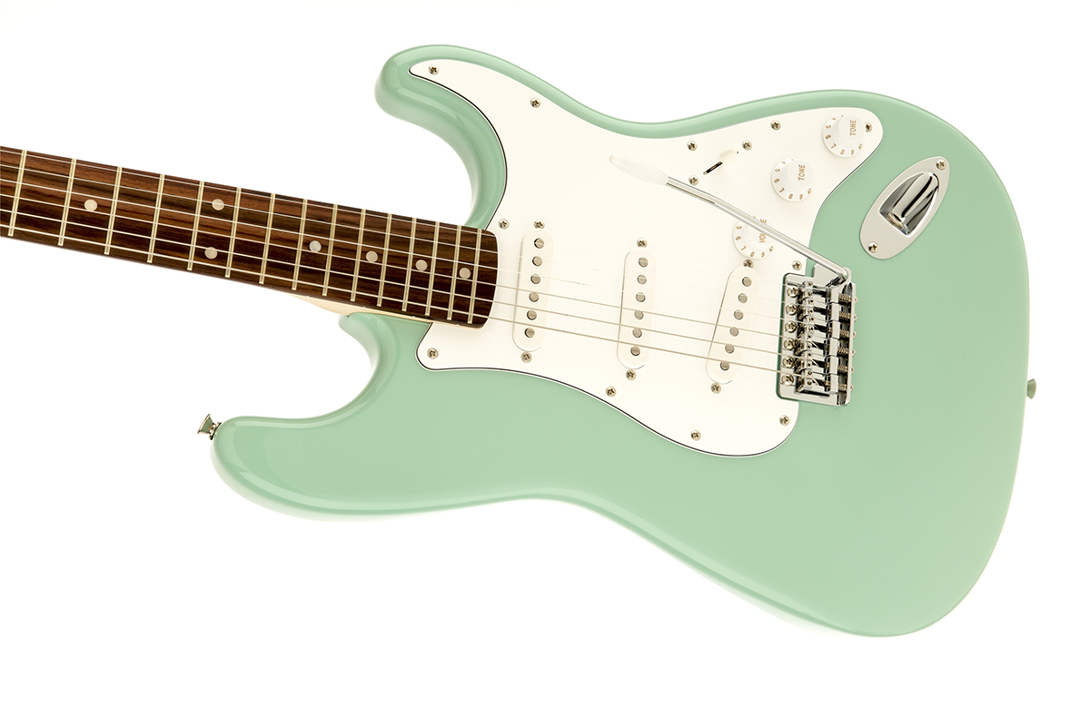 SQUIER by FENDER AFFINITY STRATOCASTER LRL SURF GREEN Електрогітара