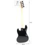 SQUIER by FENDER AFFINITY JAZZ BASS LRL BLACK Бас-гітара