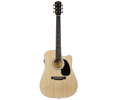 SQUIER by FENDER SA-105CE NAT Гитара электроакустическая