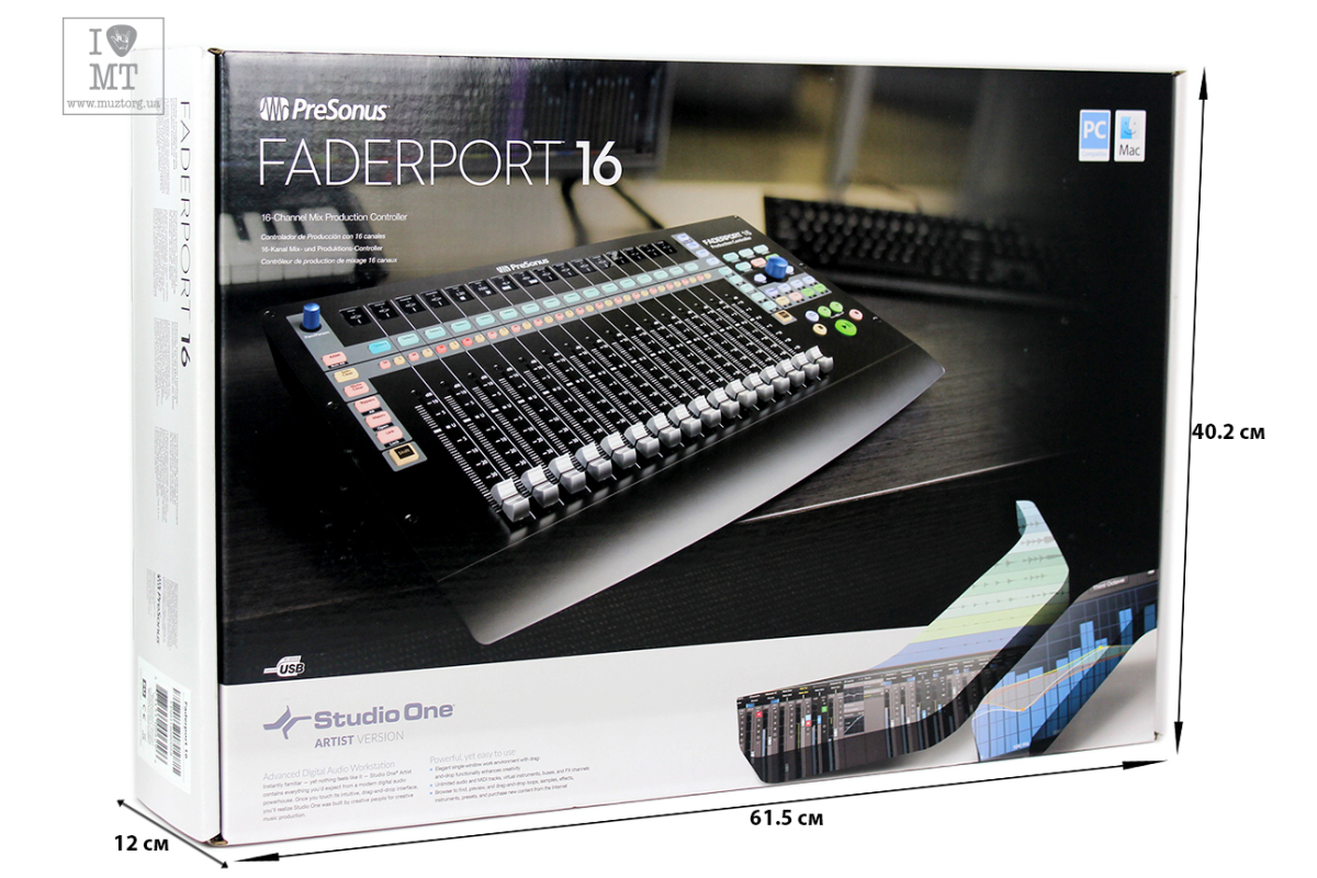 PRESONUS FADERPORT 16 EU MIDI контроллер