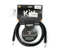 Кабель інструментальний KLOTZ KIK INSTRUMENT CABLE BLACK 3 M