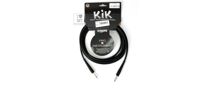Кабель инструментальный KLOTZ KIK INSTRUMENT CABLE BLACK 4.5 M