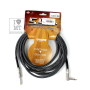 Кабель инструментальный KLOTZ 59 VINTAGE PRO GUITAR CABLE ANGLED 4.5 M