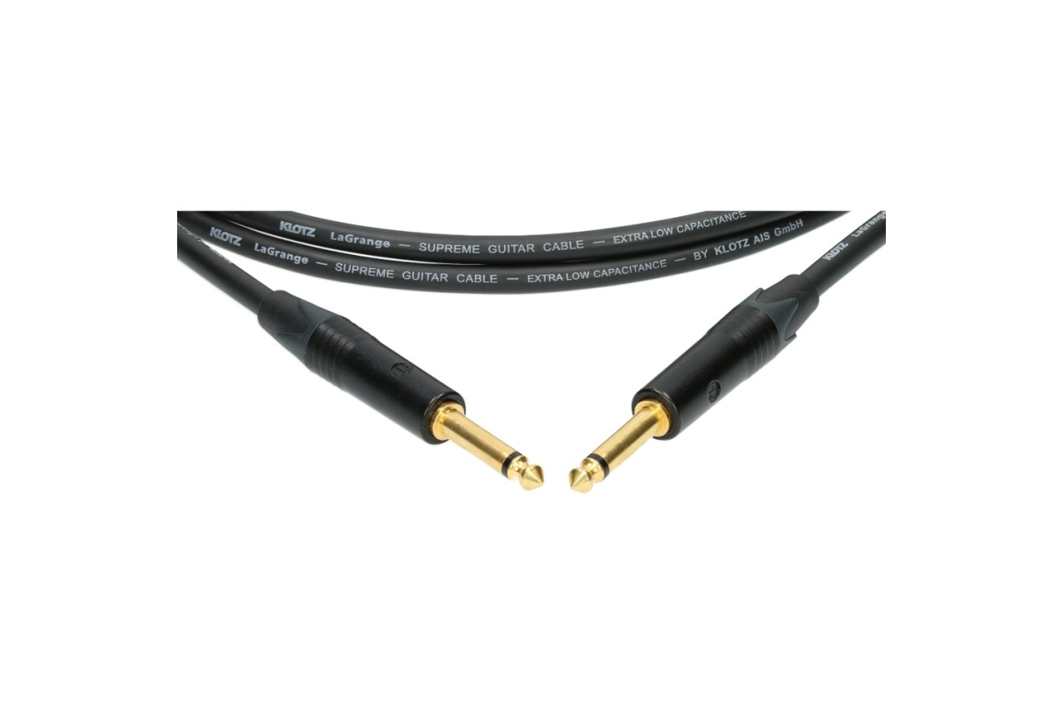 Кабель инструментальный KLOTZ LAGRANGE INSTRUMENT CABLE BLACK 6 M