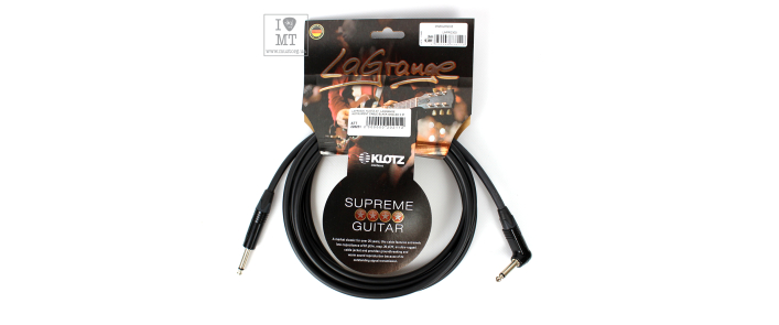 Кабель инструментальный KLOTZ LAGRANGE INSTRUMENT CABLE BLACK ANGLED 3 M