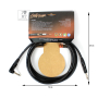 Кабель инструментальный KLOTZ LAGRANGE INSTRUMENT CABLE BLACK ANGLED 3 M