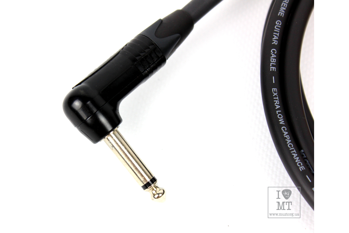 Кабель инструментальный KLOTZ LAGRANGE INSTRUMENT CABLE BLACK ANGLED 3 M