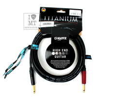 Кабель инструментальный KLOTZ TITANIUM INSTRUMENT CABLE SILENTPLUG 6 M