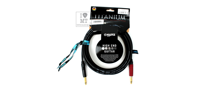 Кабель инструментальный KLOTZ TITANIUM INSTRUMENT CABLE SILENTPLUG 6 M