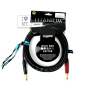 Кабель инструментальный KLOTZ TITANIUM INSTRUMENT CABLE SILENTPLUG 6 M