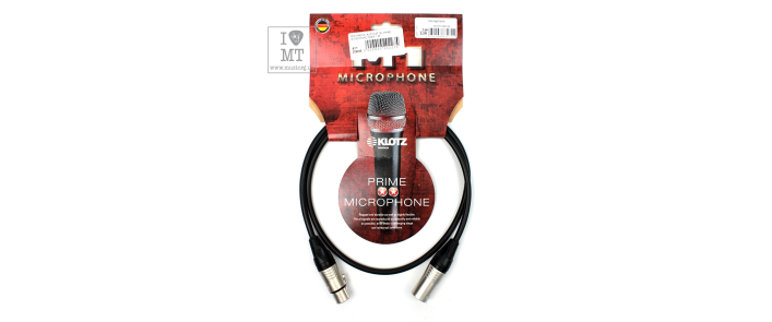Кабель микрофонный KLOTZ M1 PRIME MICROPHONE CABLE 1 M