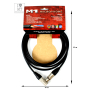 Кабель микрофонный KLOTZ M1 PRIME MICROPHONE CABLE 3 M