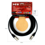 Кабель микрофонный KLOTZ M1 PRIME MICROPHONE CABLE 5 M