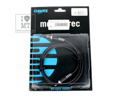 Кабель коммутационный KLOTZ AS-MM STEREO CABLE MINI JACK 1.5 M