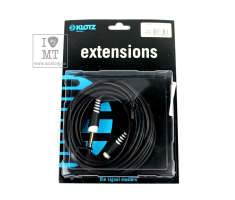 Кабель коммутационный KLOTZ AS-EX6 EXTENSION CABLE BLACK 6 M
