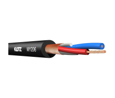 Кабель мікрофонний пометрово KLOTZ MY206SW PROFESSIONAL MICROPHONE CABLE BLACK