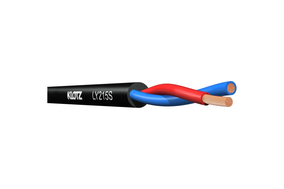 Кабель акустический пометрово KLOTZ LY215S TWINAXIAL SPEAKER CABLE