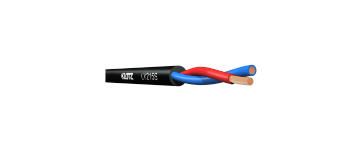Кабель акустический пометрово KLOTZ LY215S TWINAXIAL SPEAKER CABLE