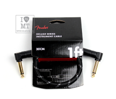 FENDER CABLE DELUXE SERIES 1' BLACK TWEED Кабель інструментальний
