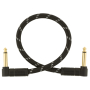 FENDER CABLE DELUXE SERIES 1' BLACK TWEED Кабель інструментальний