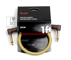 Кабель інструментальний FENDER CABLE DELUXE SERIES 1' TWEED Кабель інструментальний FENDER CABLE DELUXE SERIES 1' TWEED