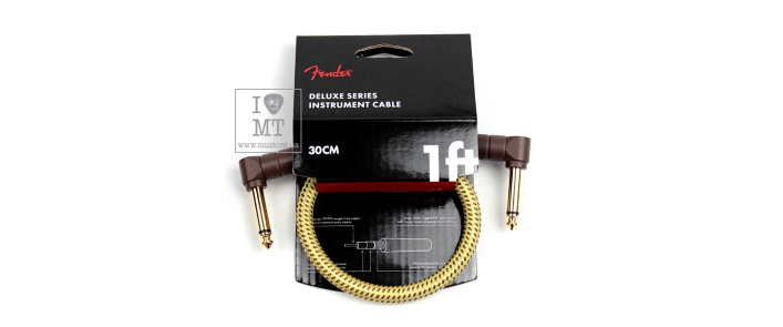 Кабель інструментальний FENDER CABLE DELUXE SERIES 1' TWEED