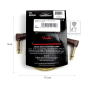 Кабель інструментальний FENDER CABLE DELUXE SERIES 1' TWEED