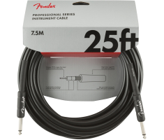 Кабель інструментальний FENDER CABLE PROFESSIONAL SERIES 25' BLACK