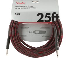 Кабель інструментальний FENDER CABLE PROFESSIONAL SERIES 25' RED TWEED