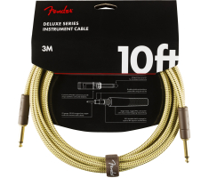 Кабель инструментальный FENDER CABLE DELUXE SERIES 10' TWEED