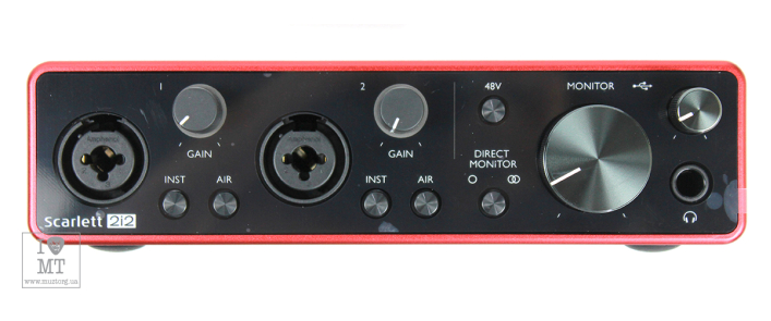 FOCUSRITE Scarlett 2i2 3rd Gen Аудіоінтерфейс