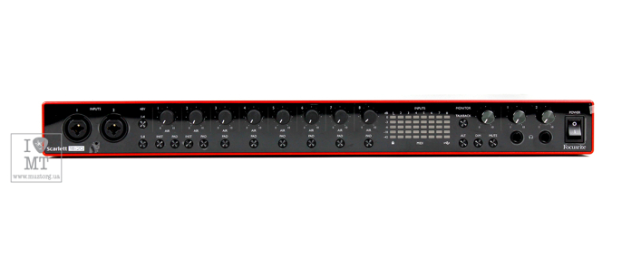 Аудиоинтерфейс FOCUSRITE Scarlett 18i20 3rd gen