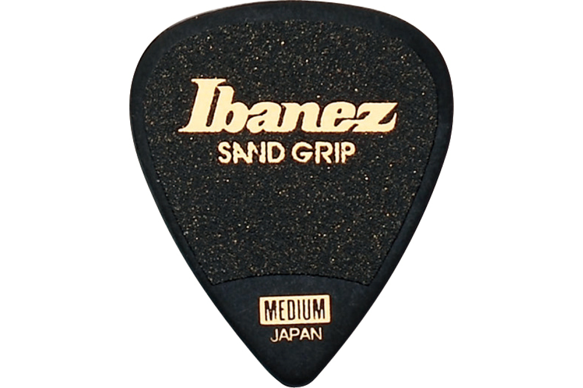 Медиатор IBANEZ PA14MSG-BK WIZARD MEDIUM SAND GRIP PICK BLACK