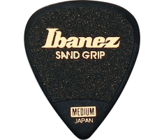 Медиатор IBANEZ PA14MSG-BK WIZARD MEDIUM SAND GRIP PICK BLACK