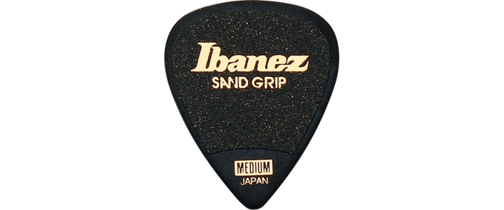 Медиатор IBANEZ PA14MSG-BK WIZARD MEDIUM SAND GRIP PICK BLACK