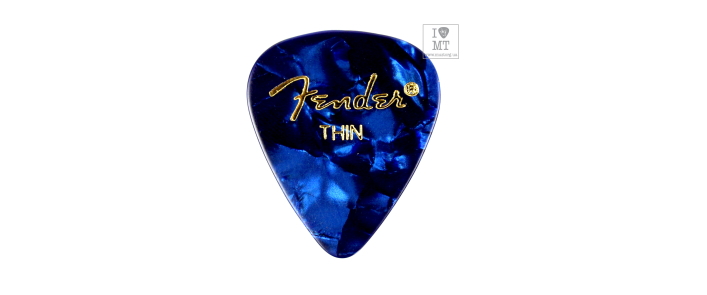 FENDER 351 BLUE MOTO GROSS THIN Медіатор