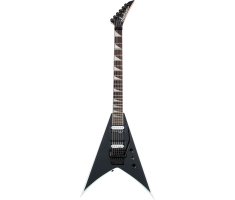 JACKSON JS32 AH KING V BLACK WITH WHITE BEVELS Электрогитара