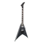 JACKSON JS32 AH KING V BLACK WITH WHITE BEVELS Электрогитара