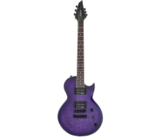 JACKSON JS22Q MONARKH AH TRANSPARENT PURPLE BURST Электрогитара