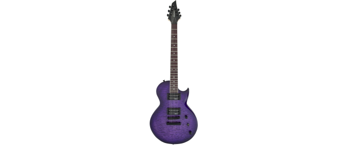 JACKSON JS22Q MONARKH AH TRANSPARENT PURPLE BURST Электрогитара