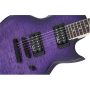JACKSON JS22Q MONARKH AH TRANSPARENT PURPLE BURST Электрогитара
