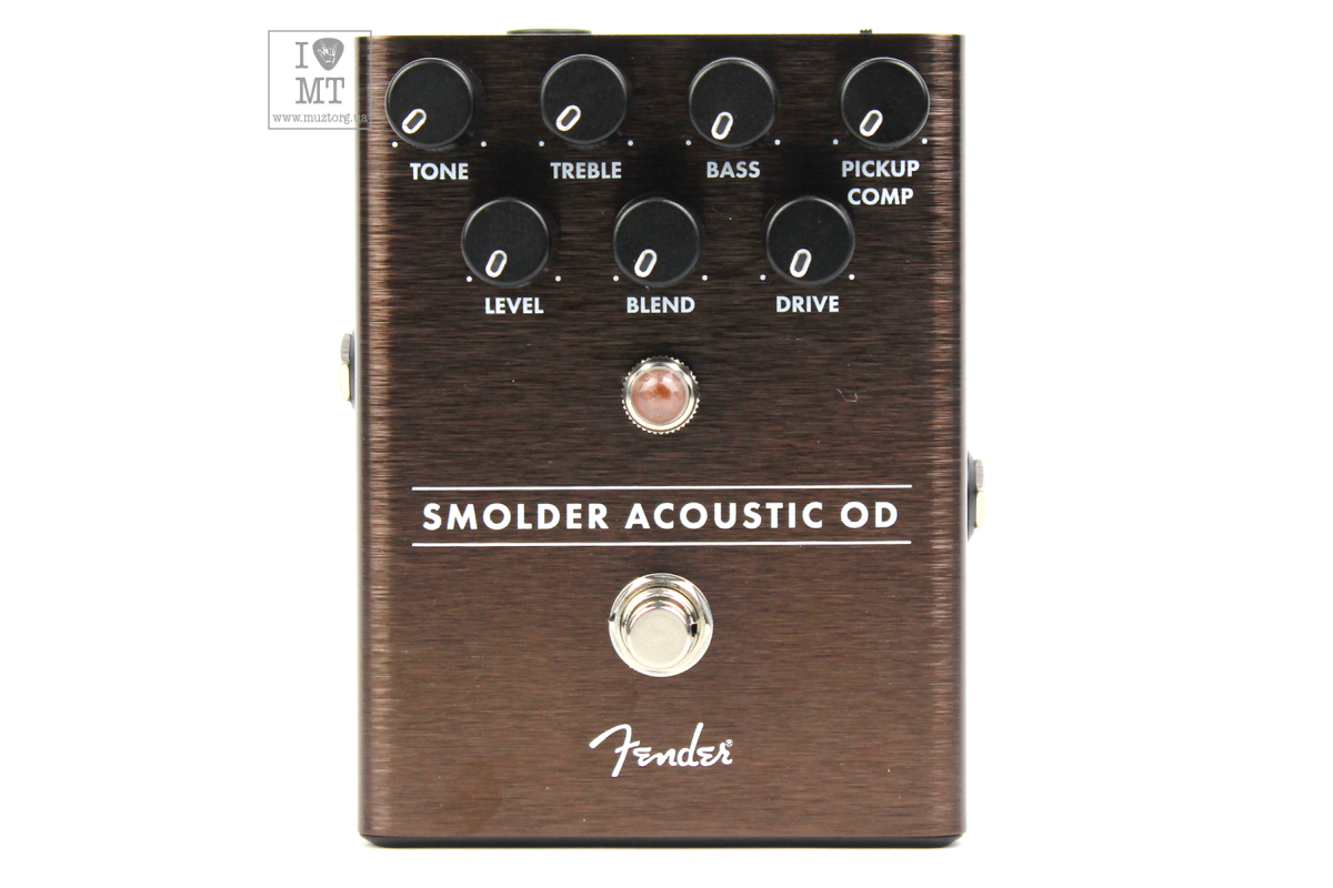 FENDER PEDAL SMOLDER ACOUSTIC OVERDRIVE Педаль ефектів