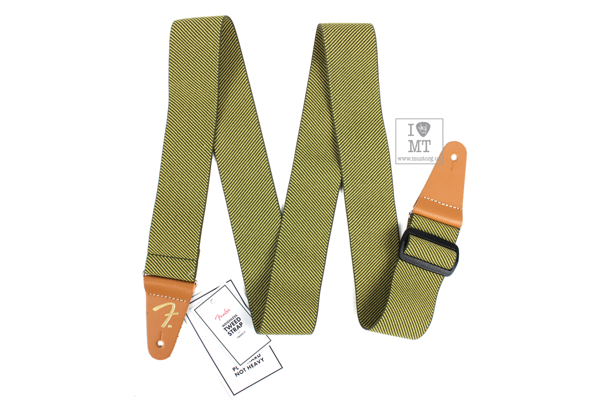 Ремінь гітарний FENDER STRAP 2" WEIGHLESS TWEED