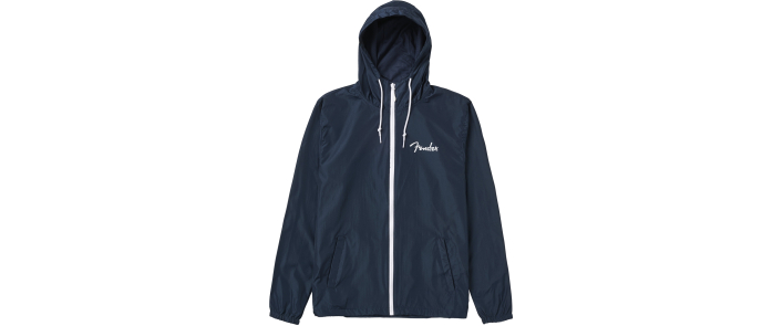 FENDER SPAGHETTI LOGO WINDBREAKER NAVY XL Куртка