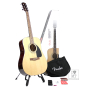 Гитарный набор с акустической гитарой FENDER FA-115 DREADNOUGHT PACK NATURAL WN V2