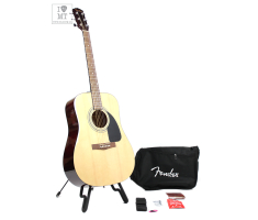 Гитарный набор с акустической гитарой FENDER FA-115 DREADNOUGHT PACK NATURAL WN V2